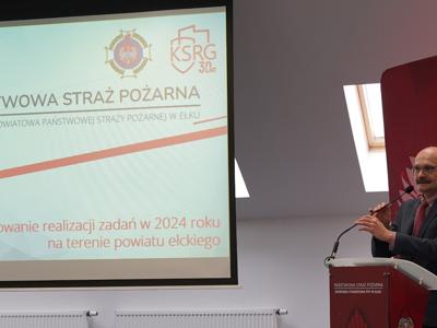Podsumowanie ubiegłego roku w powiatowych komendach