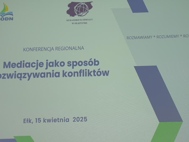 Mediacje w szkole