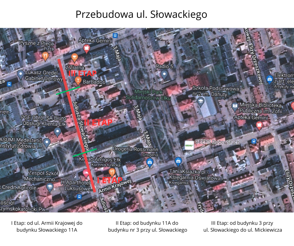przebudowa ul. Słowackiego