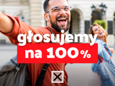 Głosujemy na 100%