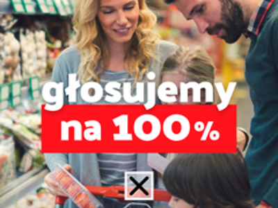 Głosujemy na 100%