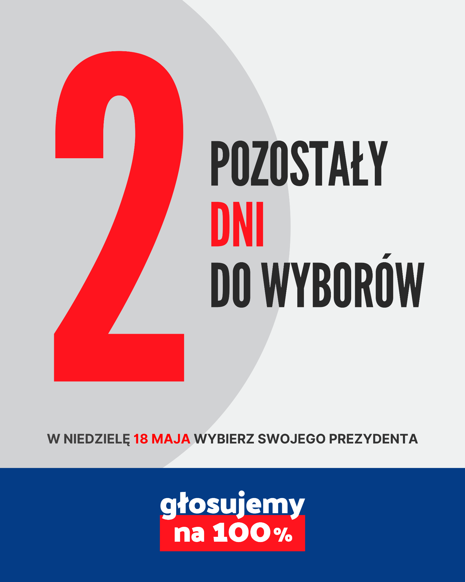 Głosujemy na 100%