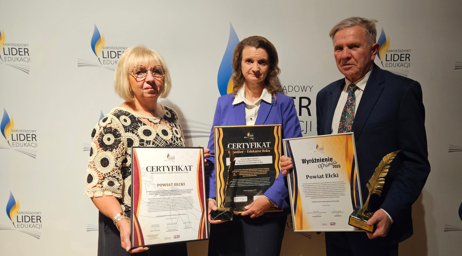 Powiat Ełcki Samorządowym Liderem Edukacji 