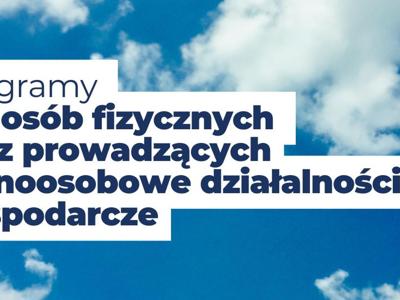 Informacja o programach dotyczących poprawy jakości powietrza