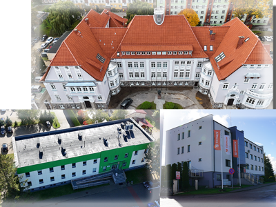 Wspólne zdjęcie budynków