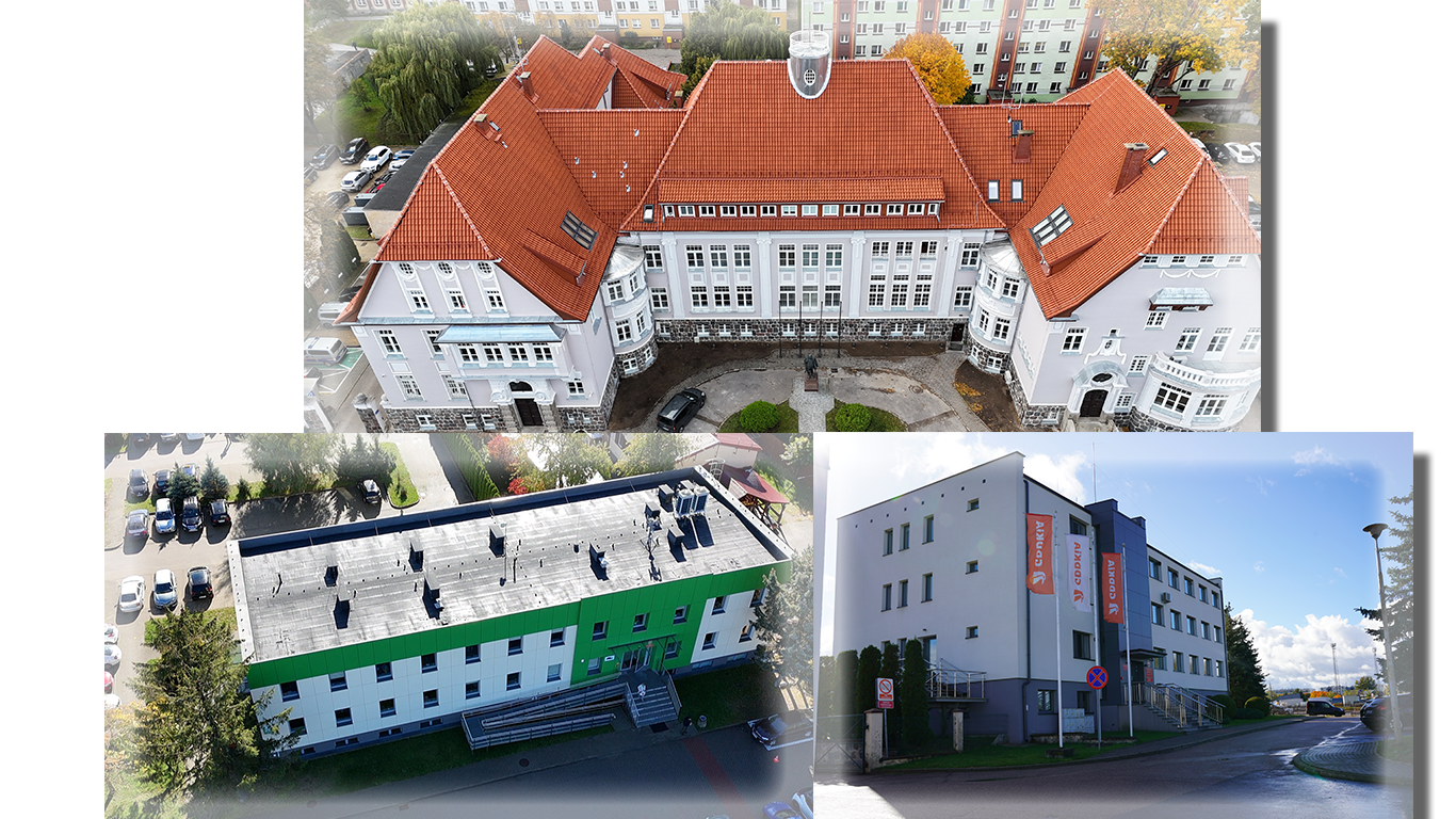 Wspólne zdjęcie budynków