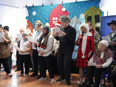 Spotkanie świąteczne w ŚDS w Nowej Wsi Ełckiej 