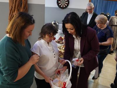 Spotkanie świąteczne w ŚDS w Nowej Wsi Ełckiej 