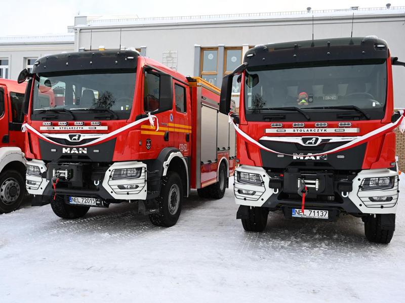 Nowe wozy OSP