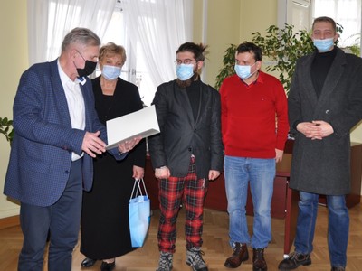 Dzień mediów w Starostwie Powiatowym w Ełku 