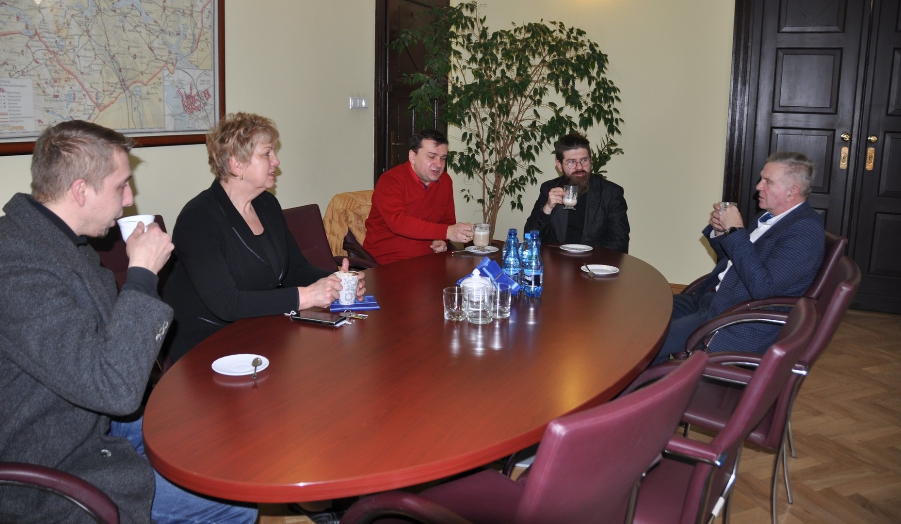 Dzień mediów w Starostwie Powiatowym w Ełku 