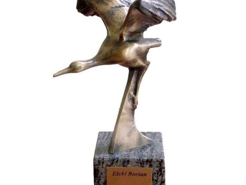 Statuetka ,,Ełcki Bocian"