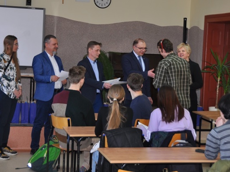 Oficjalnie otwarcie oddziału przygotowawczego w I Liceum Ogólnokształcącym w Ełku