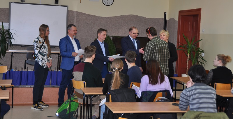 Oficjalnie otwarcie oddziału przygotowawczego w I Liceum Ogólnokształcącym w Ełku 