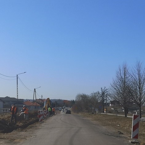 Remont drogi powiatowej na odcinku Szarejki-Ełk