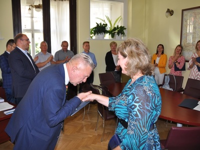 Uroczystość awansu zawodowego nauczycieli
