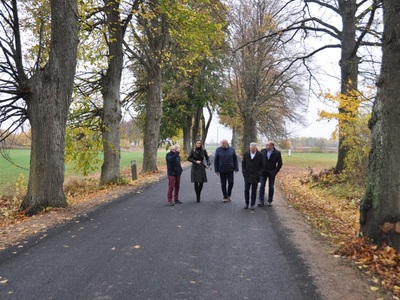Wyremontowany odcinek drogi powiatowej od Pisanicy do Sypitek.