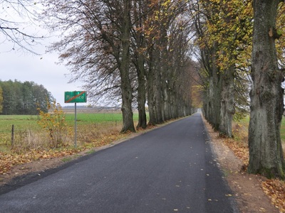 Wyremontowany odcinek drogi powiatowej od Pisanicy do Sypitek.