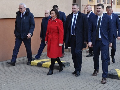 Minister z wizytą w SOSW