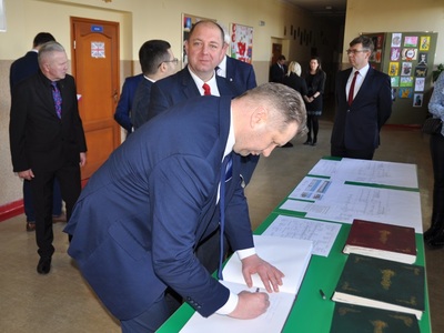 Minister z wizytą w SOSW