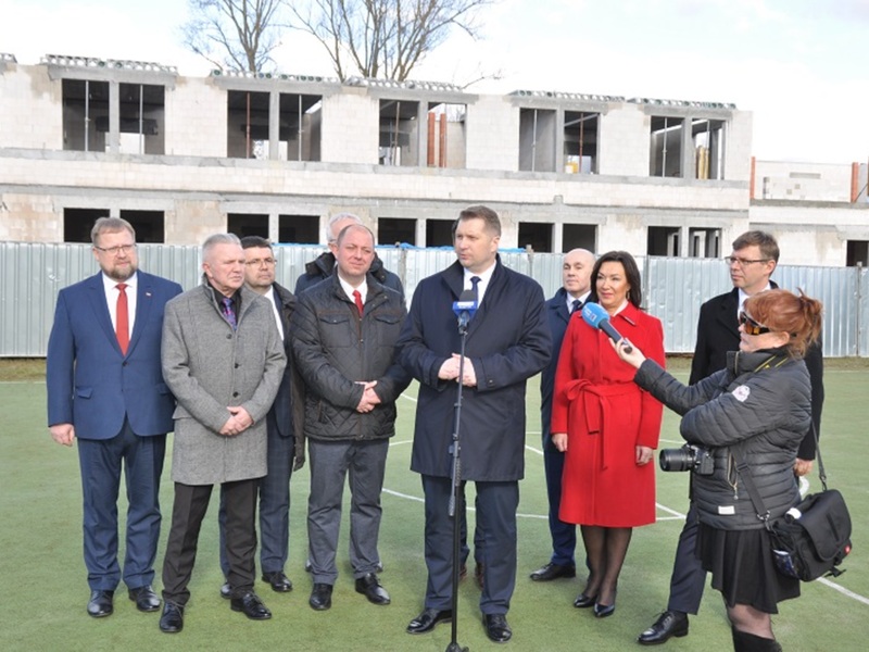 Minister z wizytą w SOSW