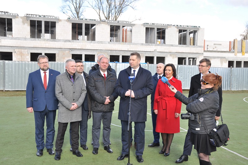 Minister z wizytą w SOSW