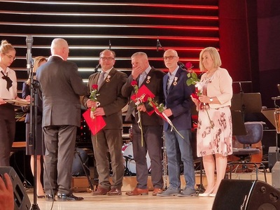 Wicestarosta ełcki z odznaką
