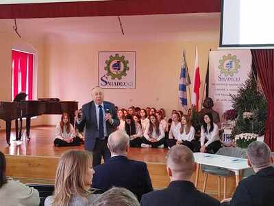 Święto patrona Zespołu Szkół nr 1 w Ełku