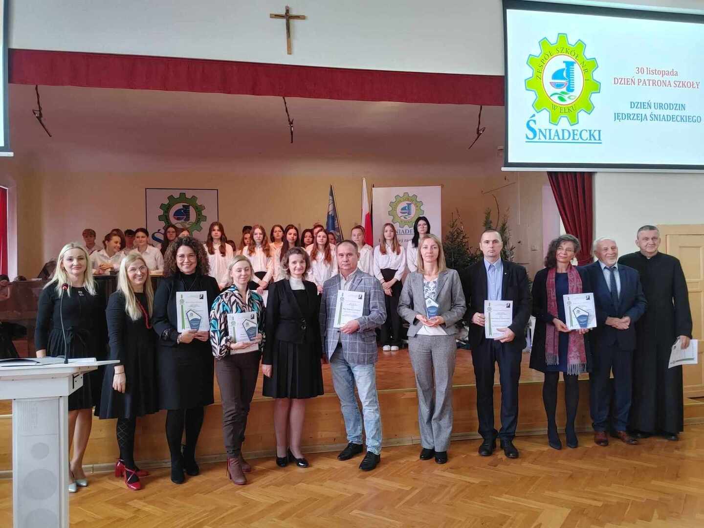 Święto patrona Zespołu Szkół nr 1 w Ełku