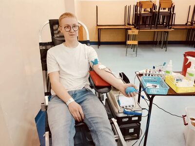 Akcja krwiodawstwa w ełckim ,,Mechaniaku”