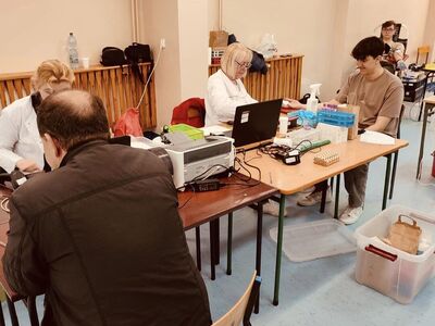 Akcja krwiodawstwa w ełckim ,,Mechaniaku”