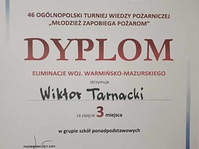 Młodzież zapobiega pożarom 
