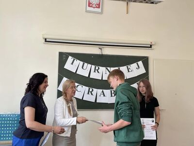 Rywalizacja w scrabble 