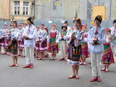 Pokaz tańców ukraińskich