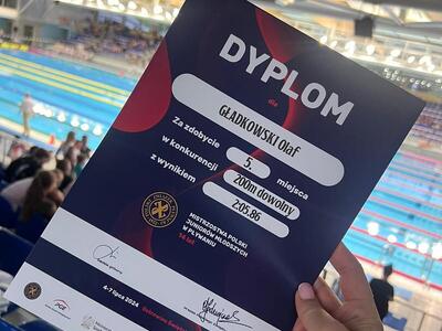 Sukces zawodnika UKS MOS EŁK 