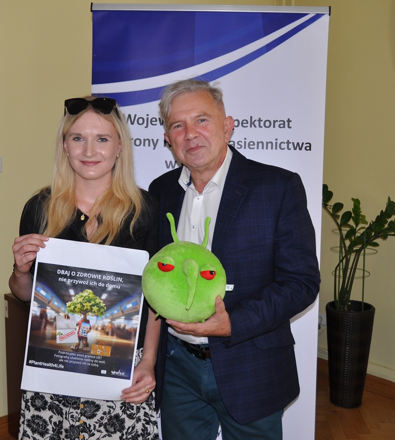 Starosta Ełcki wziął udział w kampanii #PlantHealth4Life