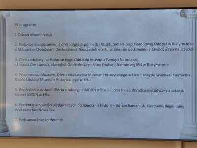 konferencja w MODN