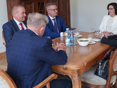 Rozmawiali o lokalnym rynku pracy 
