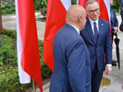 Złoty Krzyż Zasługi dla sołtysa z Gminy Zadzim