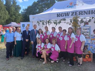 Gmina Zadzim na dożynkach powiatowych