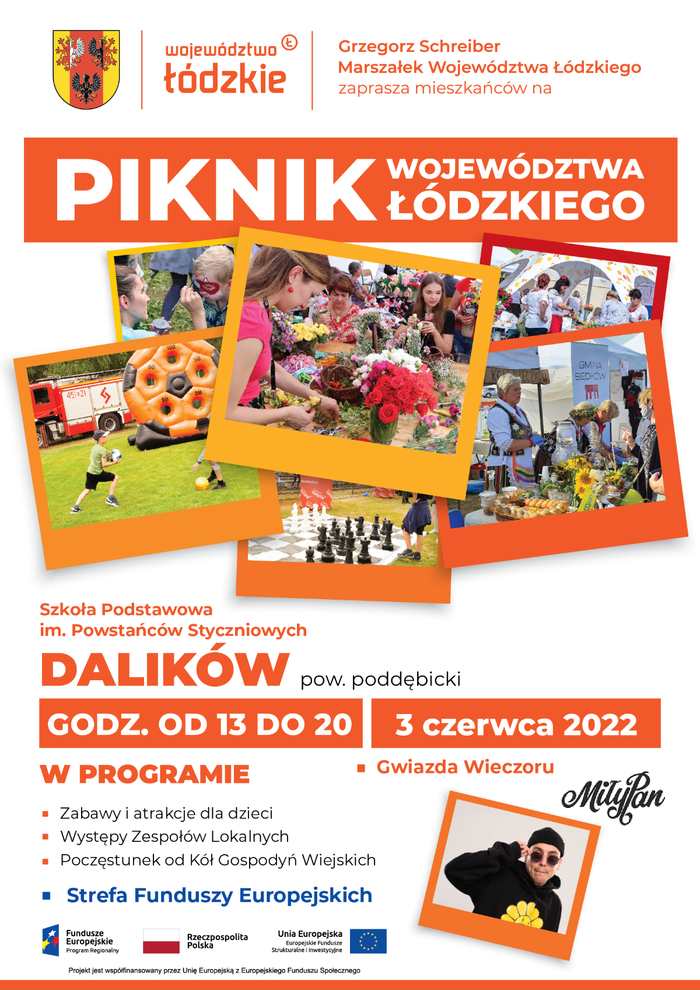 Piknik woj lodzkiego plakat