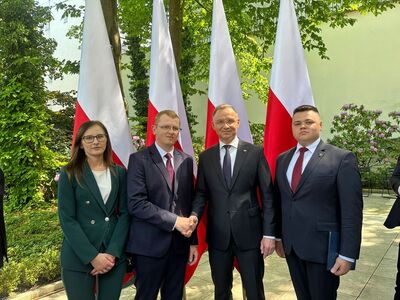 samorządowcy u Prezydenta