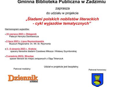 Śladami noblistów literackich