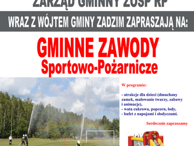 Gminne Zawody Sportowo-Pożarnicze