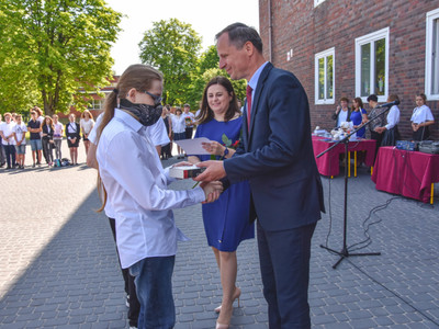 Zakończenie roku szkolnego 2020/2021 w SP2 - klasy VII-VIII