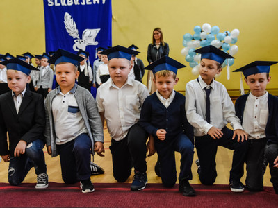 Ślubowanie klas pierwszych w Szkole Podstawowej nr 2