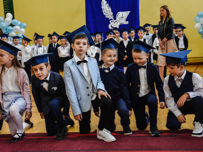 Ślubowanie klas pierwszych w Szkole Podstawowej nr 2