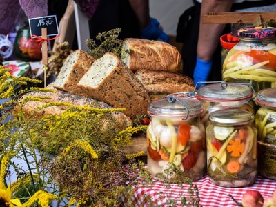 Piknik z produktem Polskim w Sławnie