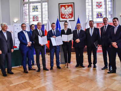 Podpisanie umowy na budowę S6 Koszalin-Sławno