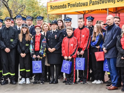 Przekazanie promes dla Młodzieżowych Drużyn Pożarniczych